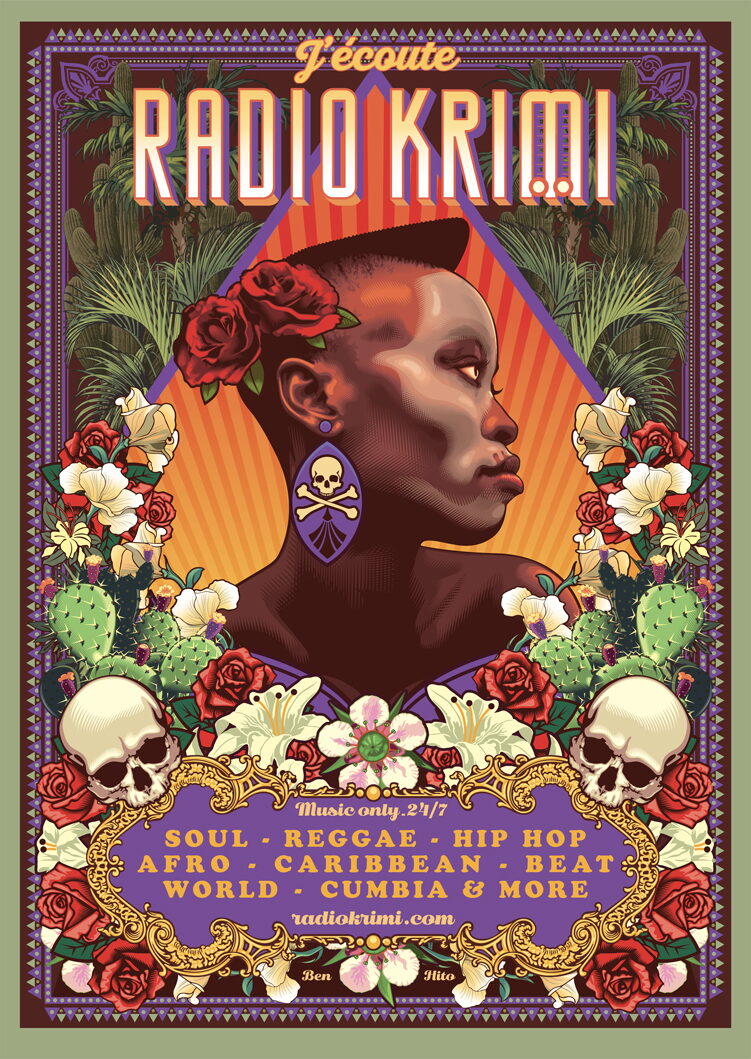 Poster Skulls & Voodoo