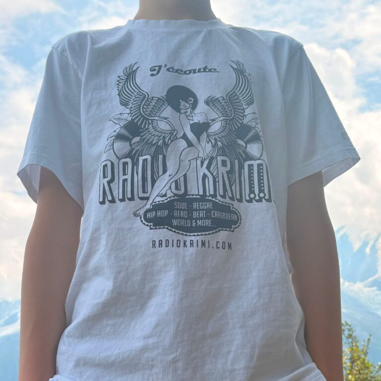 Ts PinUp oriental Black-White 2 - Radio Krimi Chamonix Mont-Blanc