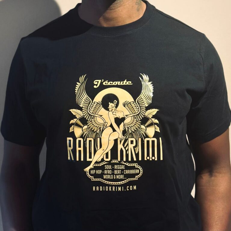 T-Shirt Helly Hansen &lsquo;Oriental PinUp Black & Gold&rsquo;