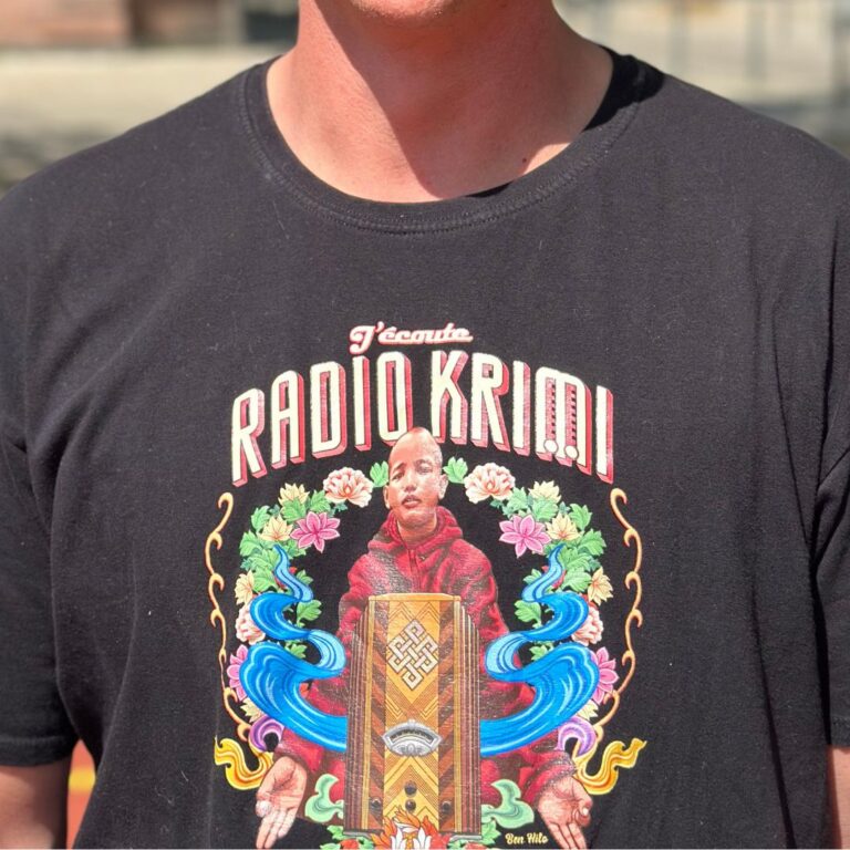 T-Shirt Krimi Clothing &lsquo;HipHop Buddhist&rsquo;